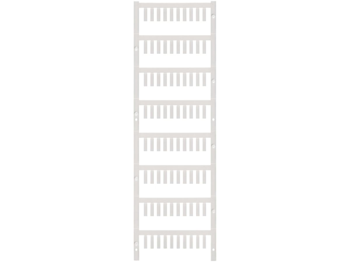 Leitermarkierer Weidmüller MultiCard SFR für Ø1.7…2.1mm 12×5.8mm PA66 weiss