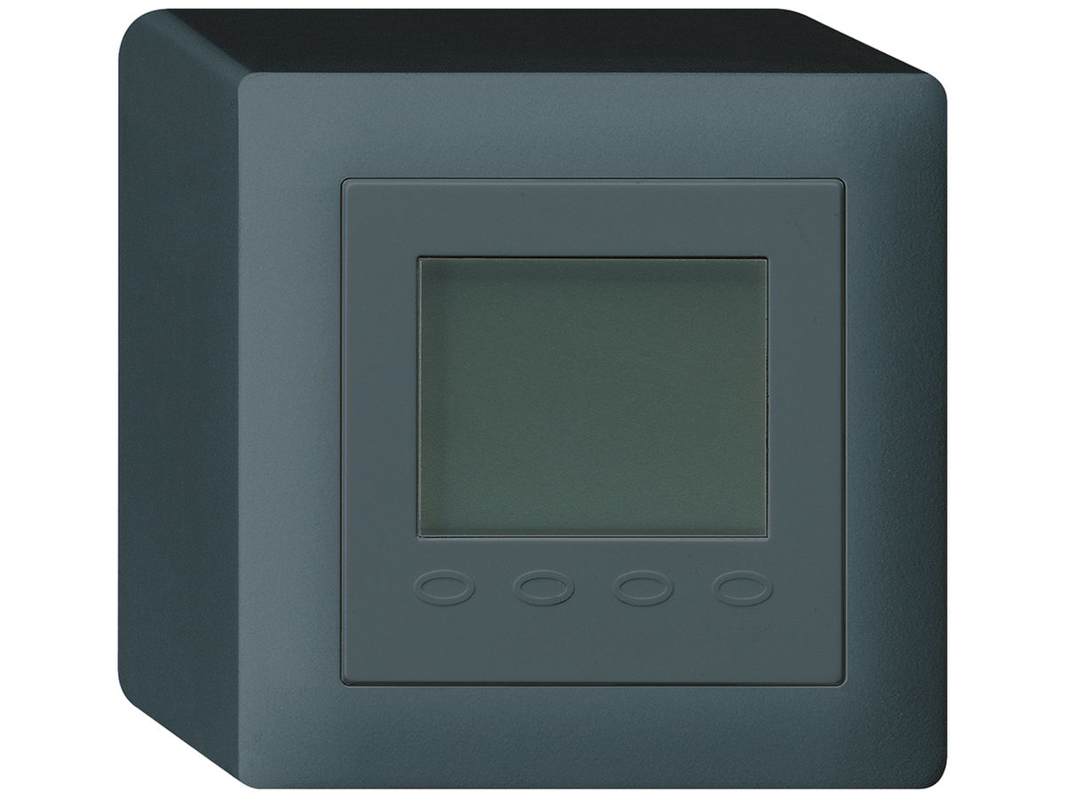 AP-Raumthermostat Hager kallysto Q mit Display anthrazit