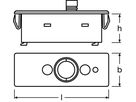 EB-Licht-/Präsenzsensor DALIeco LS/PD LI NP, EB 41…55.4×14…15.4mm