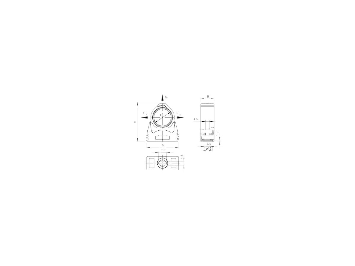 Rohrschelle Bettermann Star Quick Ø19.5…23.5mm