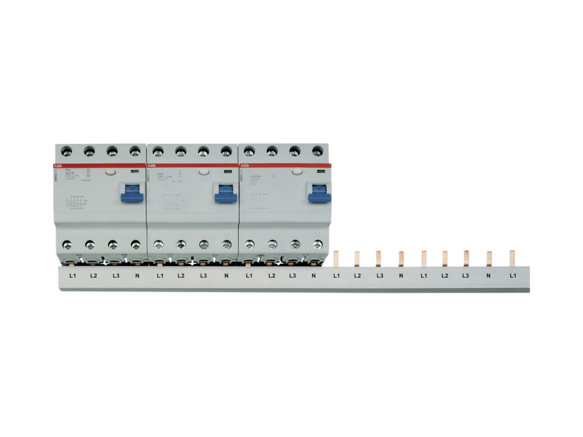 Kammschiene FI4, 3L+N