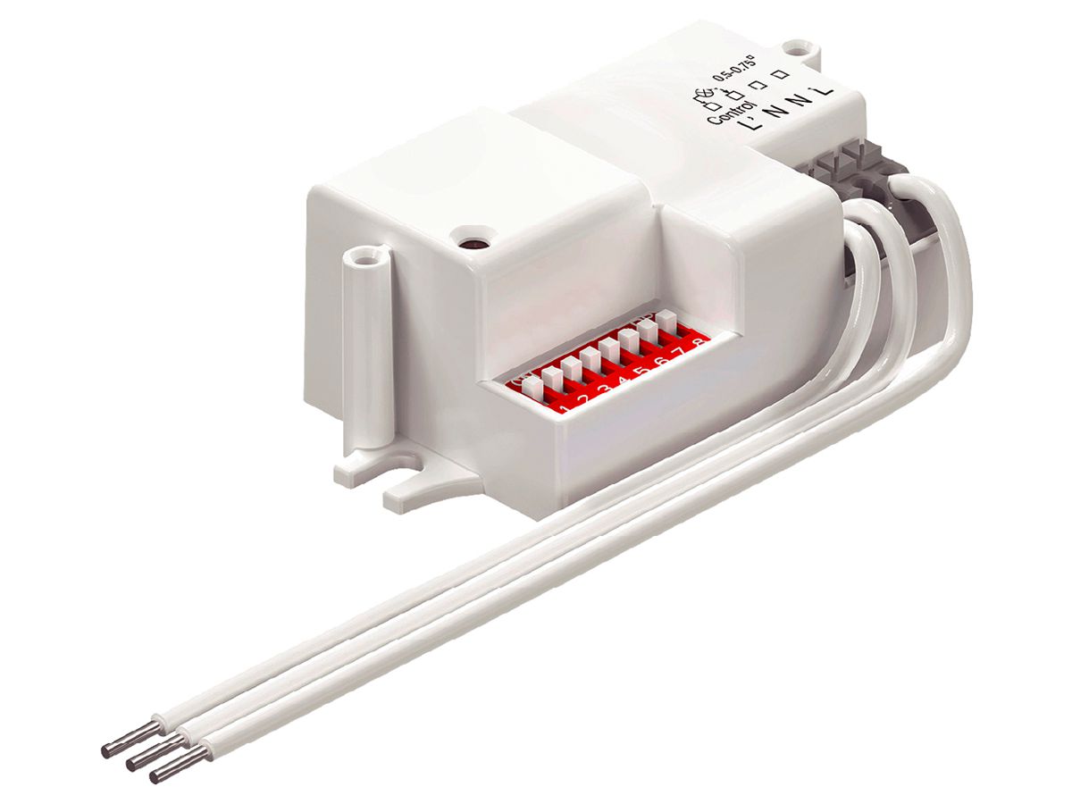 Bewegungssensor SLV BATTEN FLAT IP44 Hochfrequenz weiss