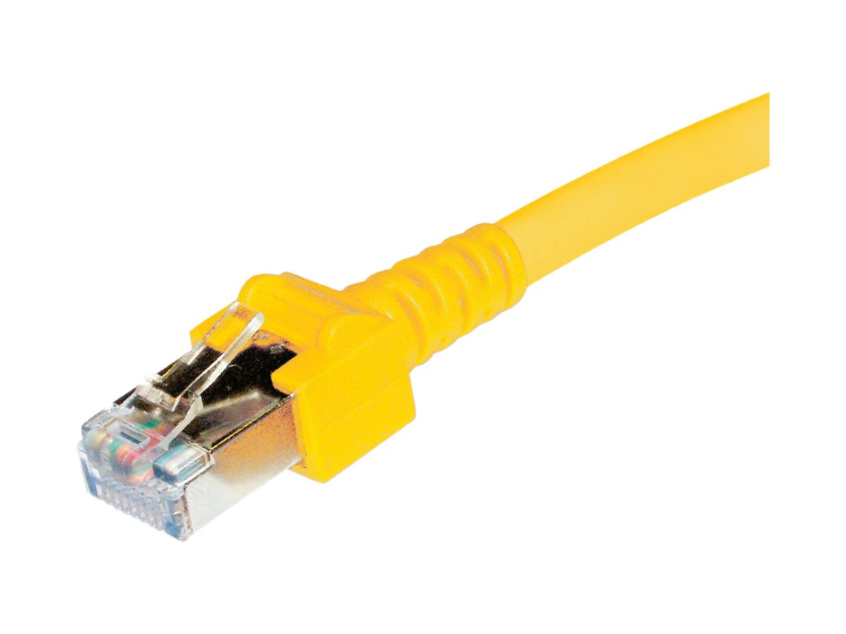 Patchkabel Dätwyler CU RJ45 2.5m gelb S/UTP Kat.5e