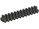 Klemmenleiste Bettermann 12P 25mm² 750V schwarz