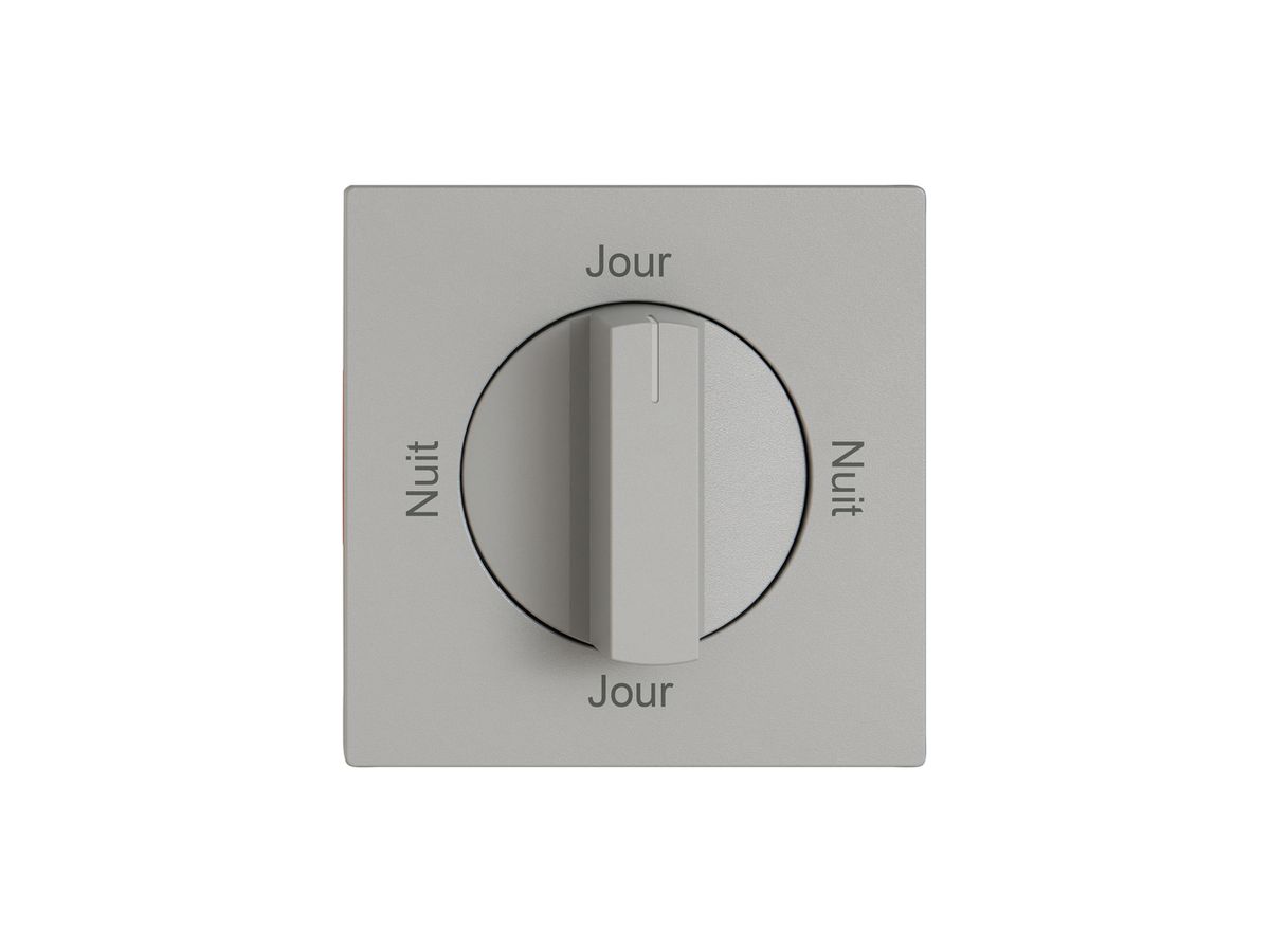 Montageset EDIZIO.liv SNAPFIX® f.Drehschalter m.Griff Nuit-Jour-Nuit-Jour hgu