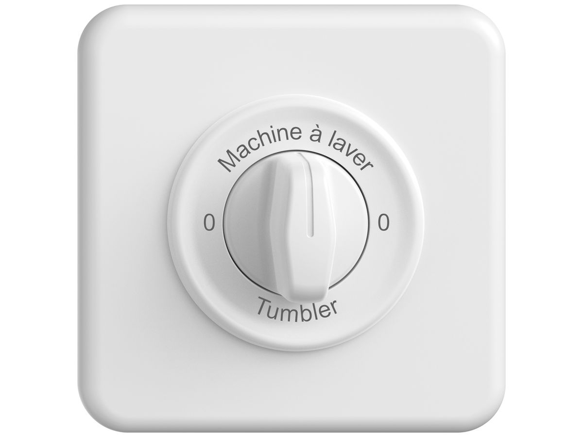 UP-Montageset STANDARDdue SNAPFIX® f.Drehschalter m.Griff 0-Mach.lav.-0-Sèch.ws
