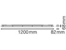 LED-Feuchtraumleuchte LEDVANCE DAMP PROOF 1200, 18W 4000K IP65 grau