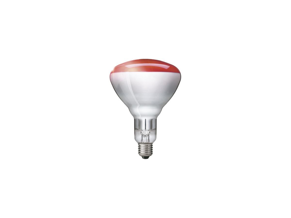 Reflektorlampe BR125 IR E27 150W 250V rot