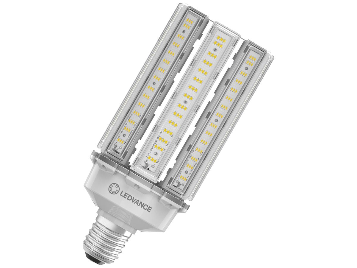 LED-Lampe LEDVANCE HQL LED P E40 90W 13000lm 4000K Ø110×270mm klar