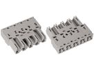 Steckerteil WAGO 5L 2×0.5…4mm² grau