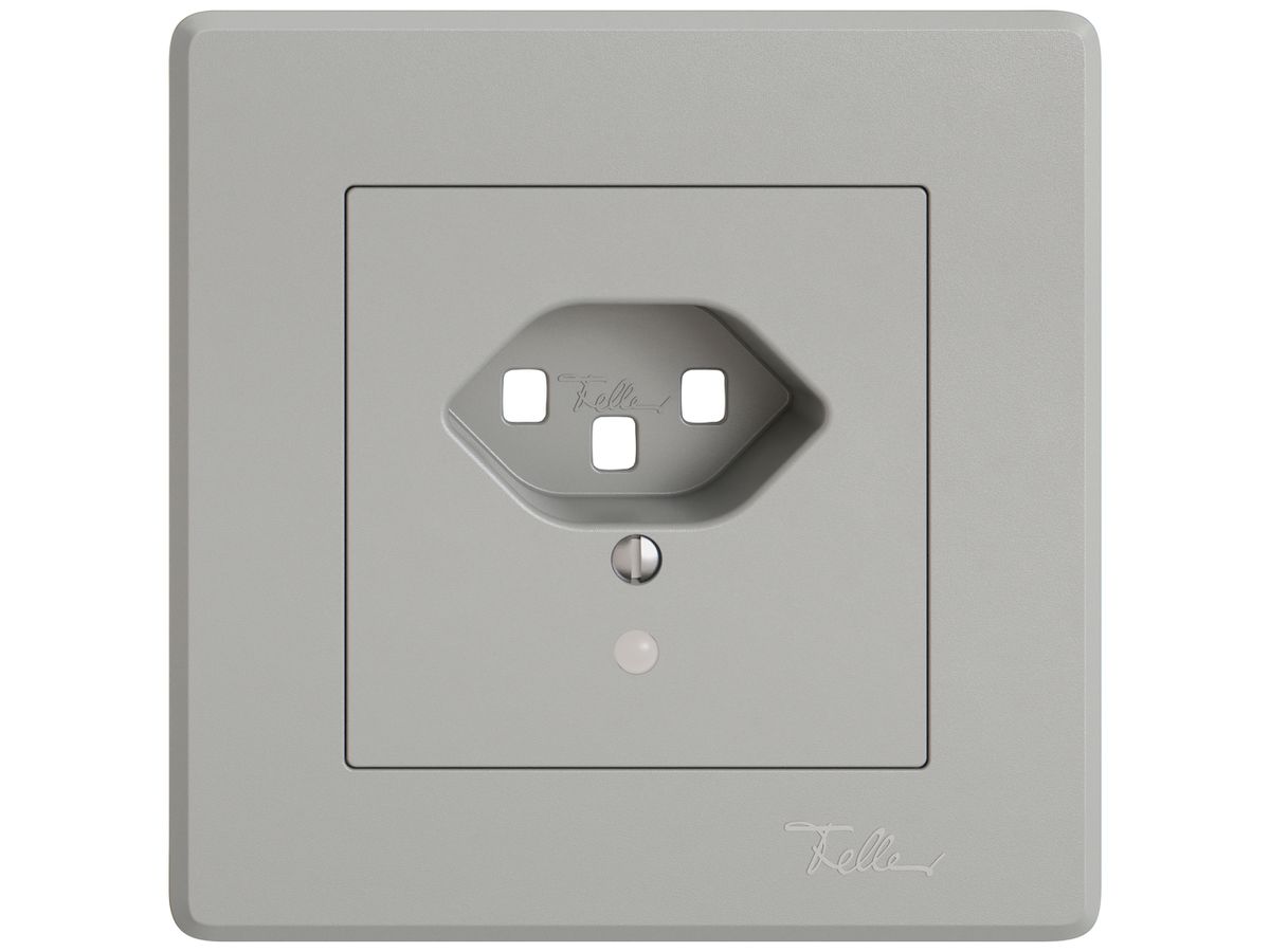 UP-Montageset EDIZIO.liv SNAPFIX® für Steckdose T23 mit Frontlinse hgu