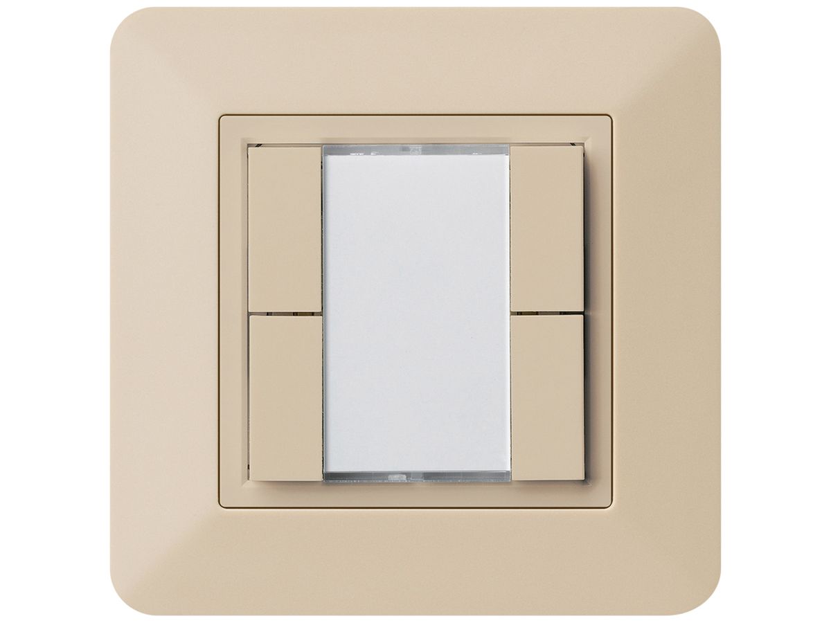 UP-Universaltaster 4×kallysto.trend ohne LED beige
