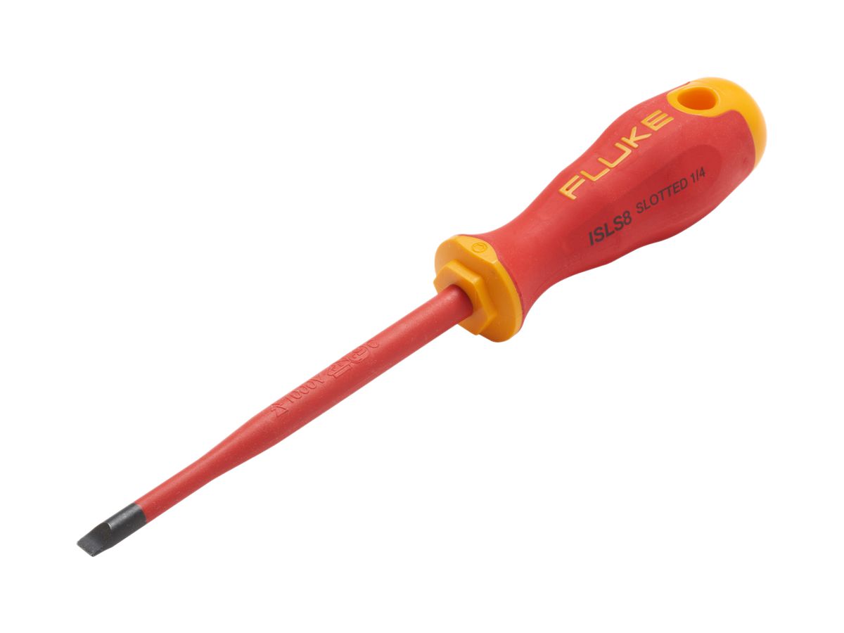 Schlitzschraubenzieher Fluke ISLS8 1×6×125mm 1000VAC/1500VDC