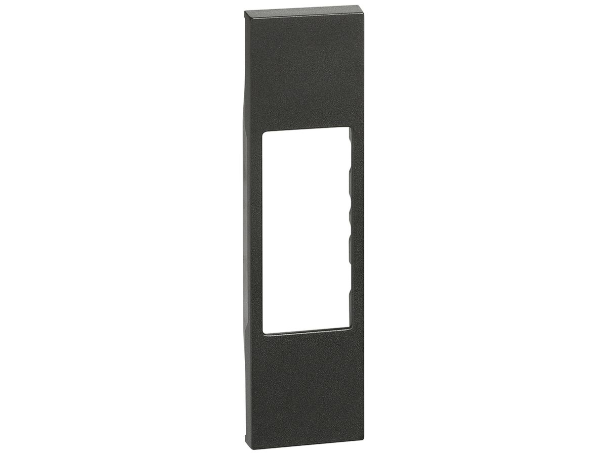 Abdeckung Living Now 1 Modul für RJ45 oder RJ11 schwarz