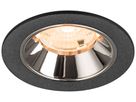 LED-Downlight SLV NUMINOS S 6.7W 1000lm 2700K WB DALI Ø68 sz/cr