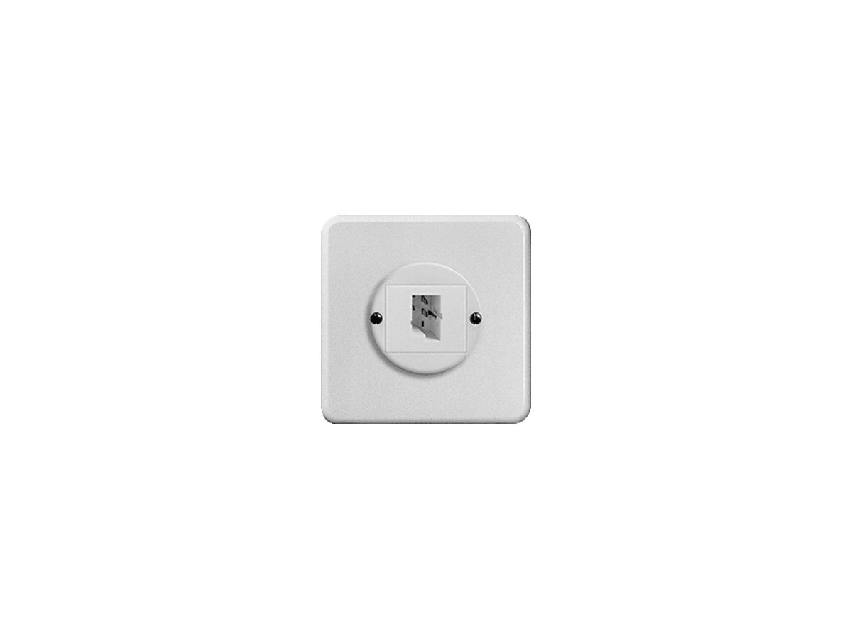 UP-Steckdose PMIØ43 TT83 6L weiss PMI Ø43