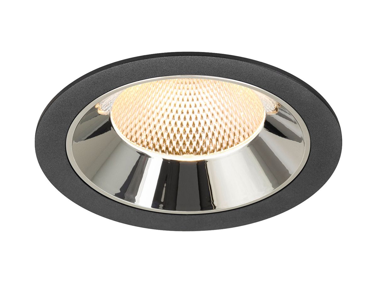 LED-Downlight SLV NUMINOS XL 24W 3600lm 3000K MB DALI Ø145 sz/cr