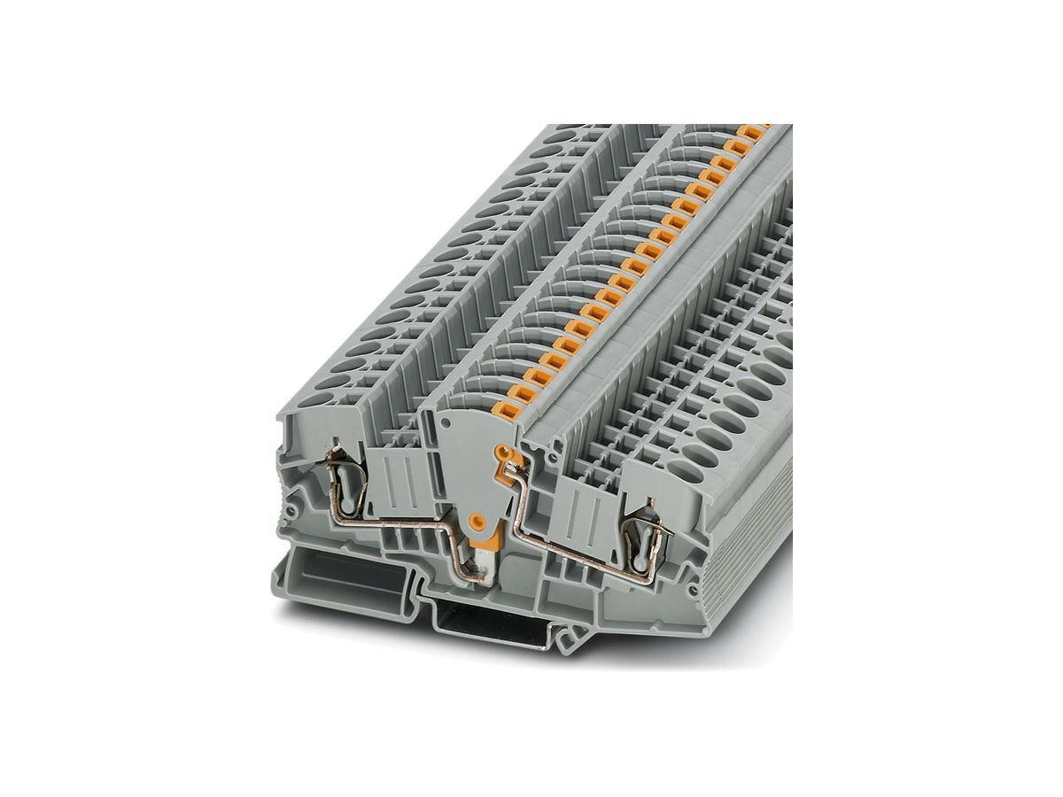 Messwandler-Trennklemme 0.2…10mm² Zugfederanschluss, grau