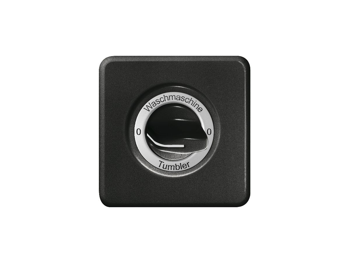 UP-Frontset 0-Waschmaschine-0-Tumbler schwarz für Drehsch.FH