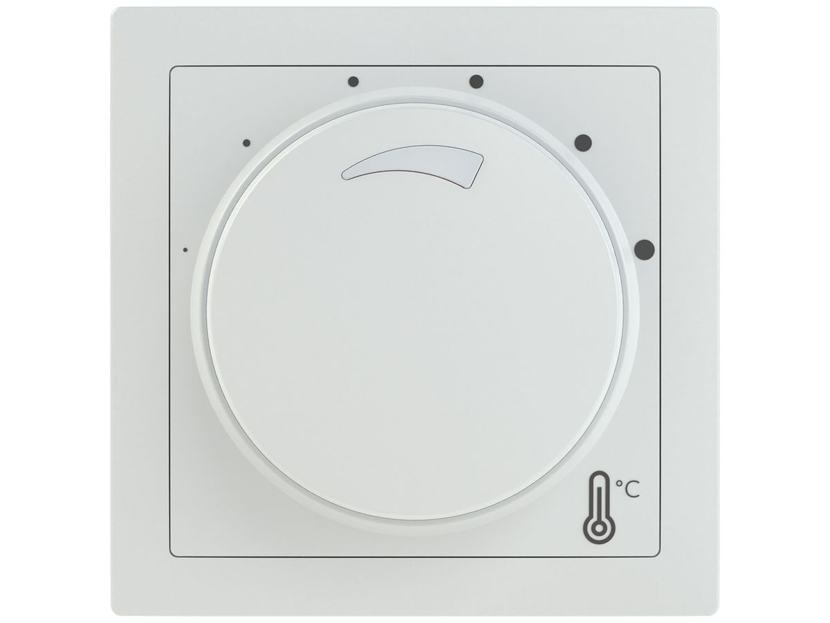 AP-Raumthermostat ABB SIDUS heizen NO/NC 230VAC/10A 5…30°C ws