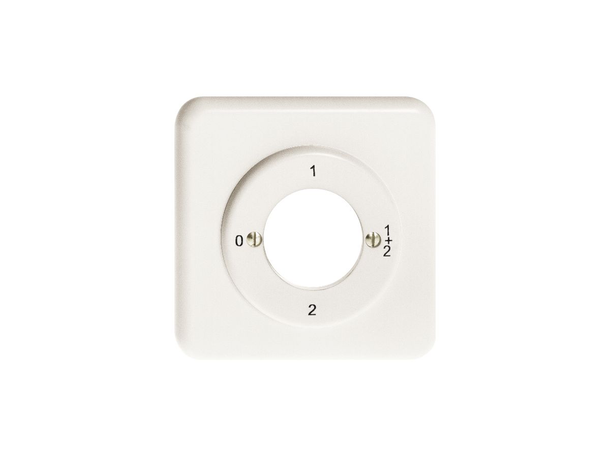 UP-Frontset 0-1-1+2-2 für Schlüsselschalter FH weiss