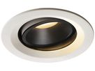 LED-Downlight SLV NUMINOS MOVE M 17.5W 1460lm 2700K 20° DIM Ø135×81mm ws/sz