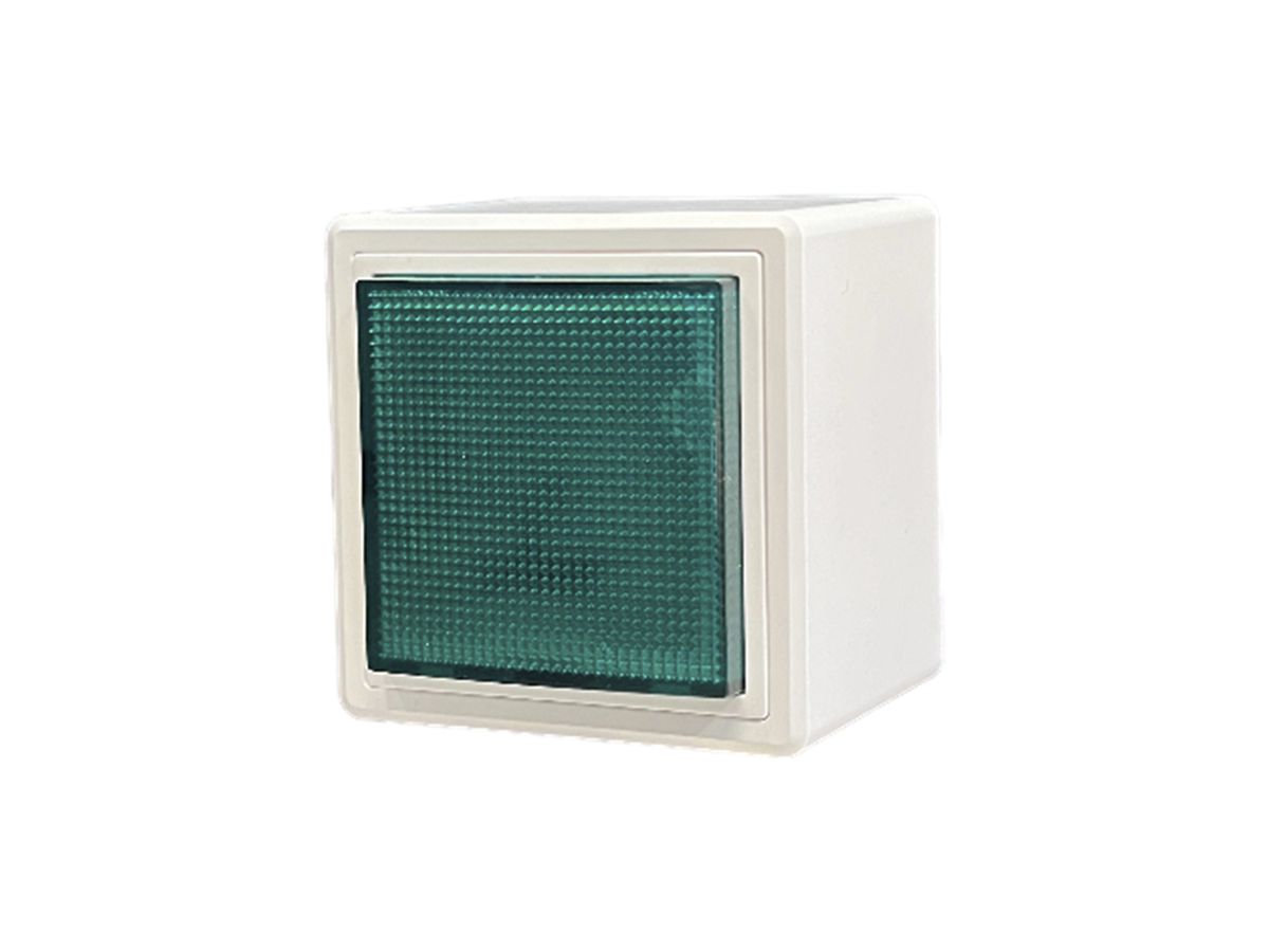 AP-Blitzleuchte Hugentobler 016LA 12V AC/DC IP21 Xe 5J grün