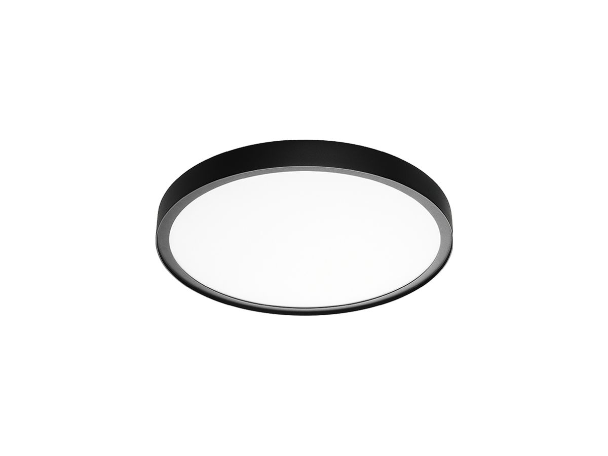 LED-Anbauleuchte SG Disc 480 36W 3130lm 827 DIM Ø470mm schwarz