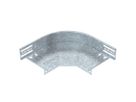 Bogen BET RB 90° 60×150mm Stahl feuerverzinkt