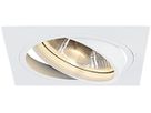 EB-Downlight SLV NEW TRIA, GU10 75W eckig IP20 mattweiss