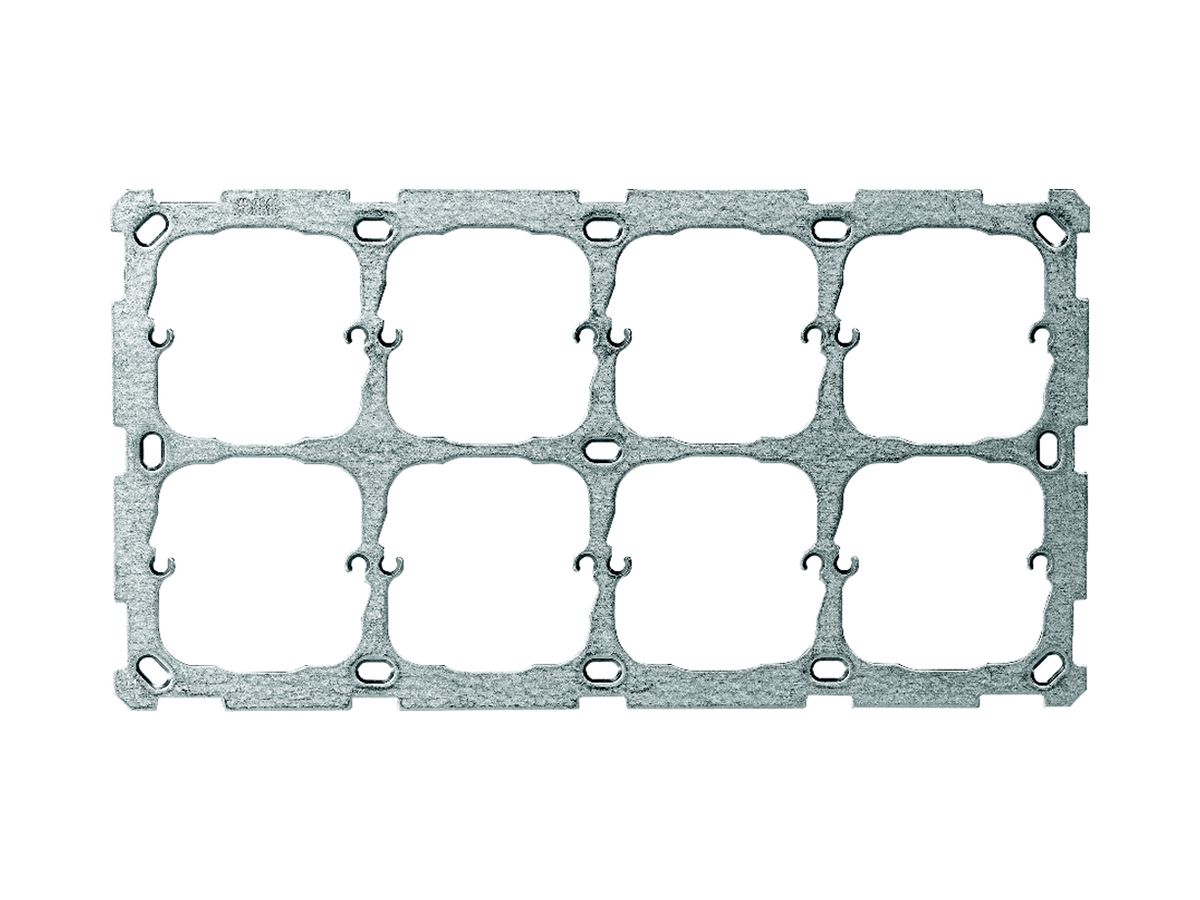 UP-Befestigungsplatte ABB 2×4 8×52