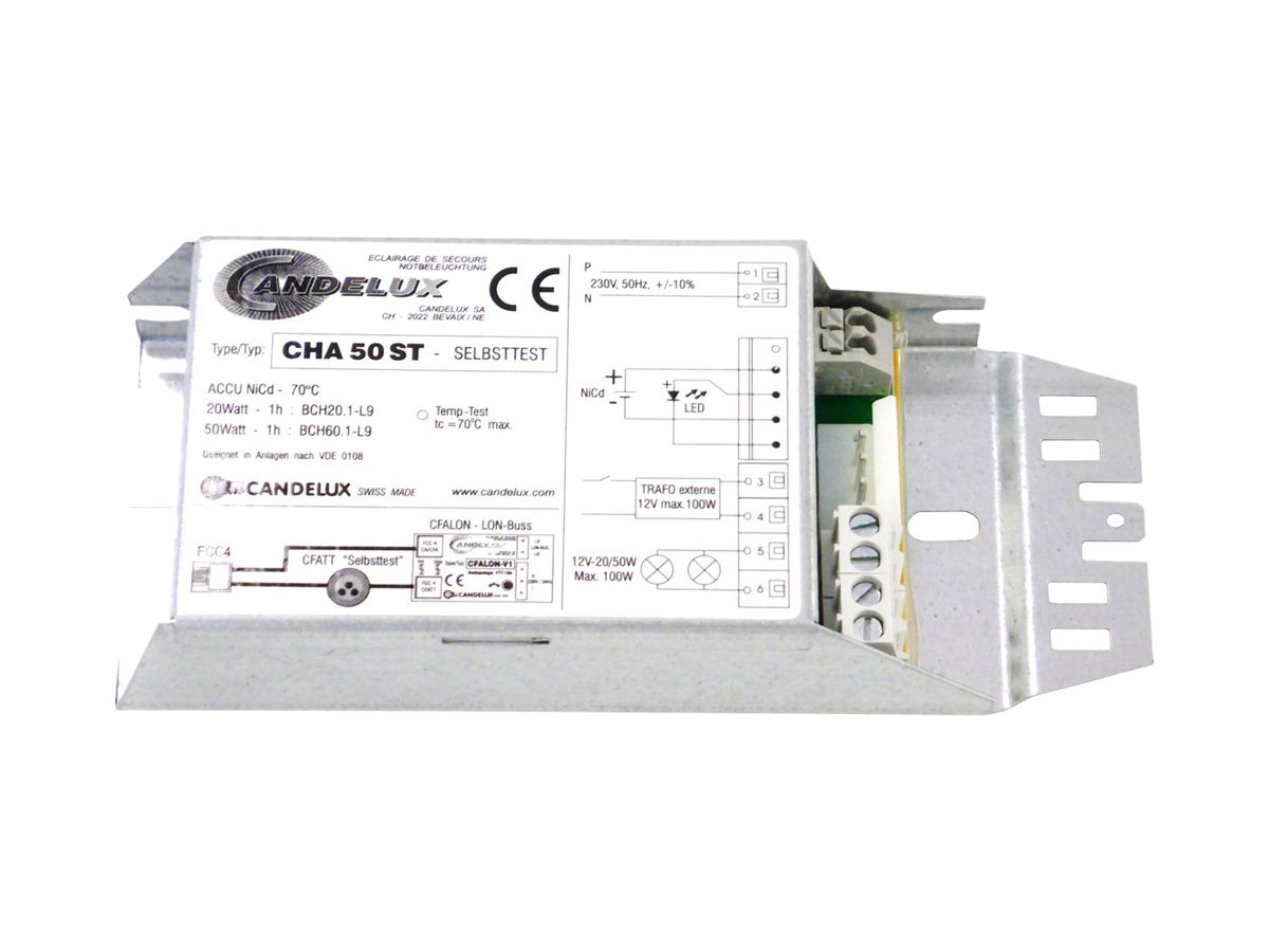 Notlichtelement für Halo 12V/50W