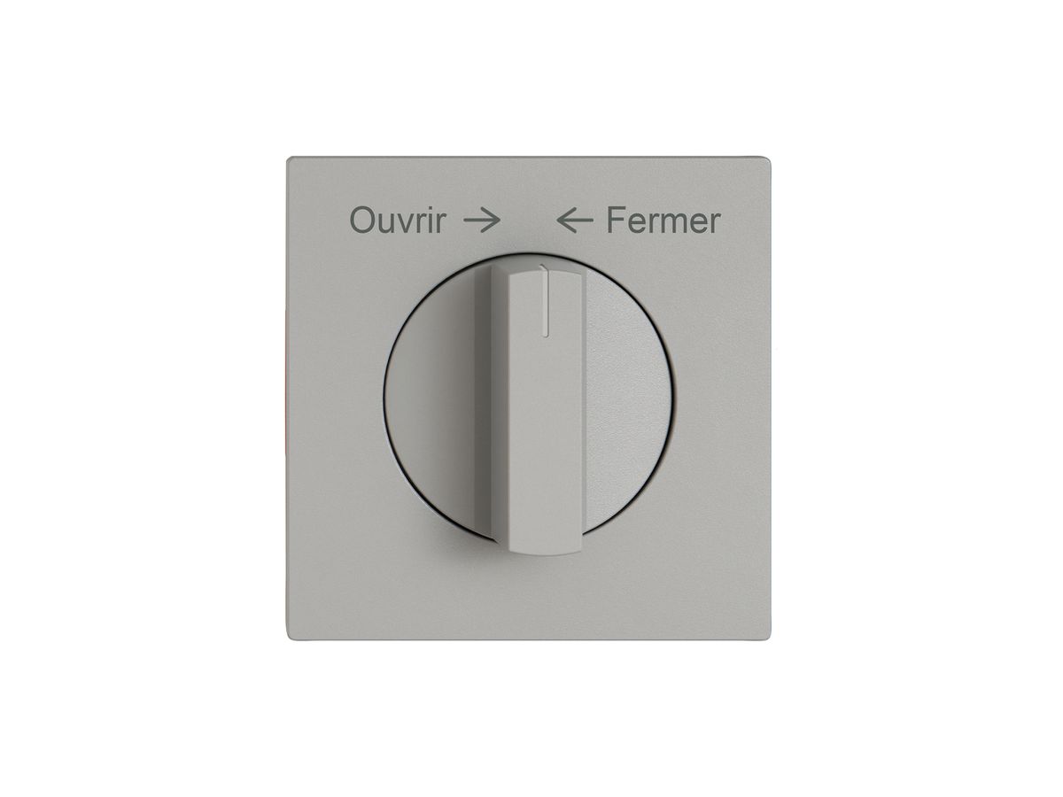 Montageset EDIZIO.liv SNAPFIX® f.Drehschalter m.Griff Ouvrir → ← Fermer hgu