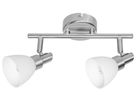 Deckenleuchte LDV LED SPOT G9 2×1.9W 2×200lm 2700K silber