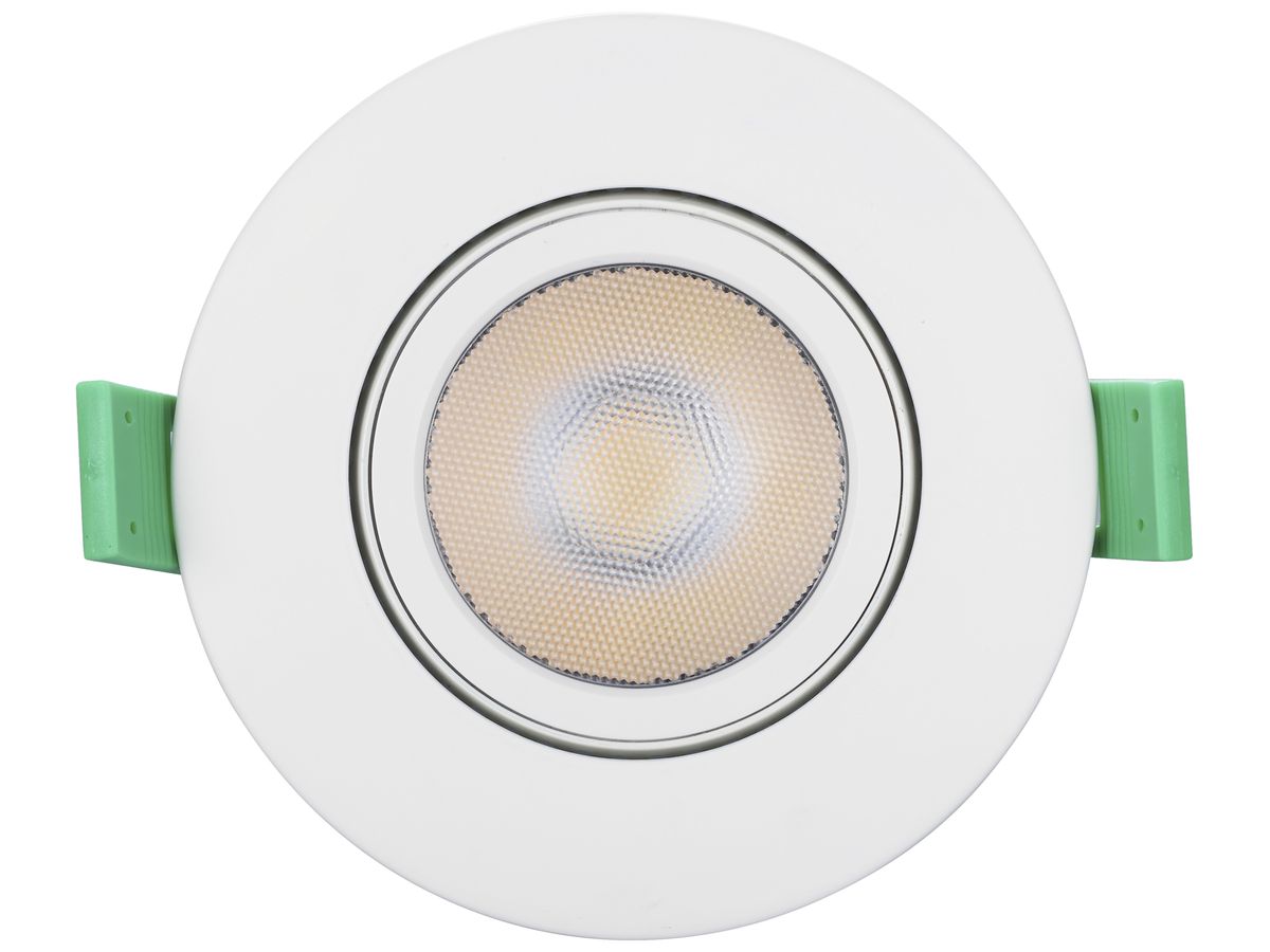 LED-Downlight Sylvania OBICO 8.2W 820lm 930/940 IP65 38° DIM Ø96mm weiss