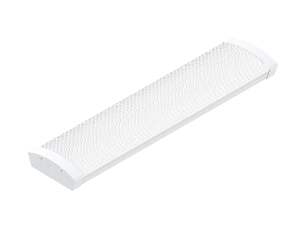 LED-Lichtleiste SLV BATTEN FLAT 12W 3000…5000K IP44 DALI 646mm weiss