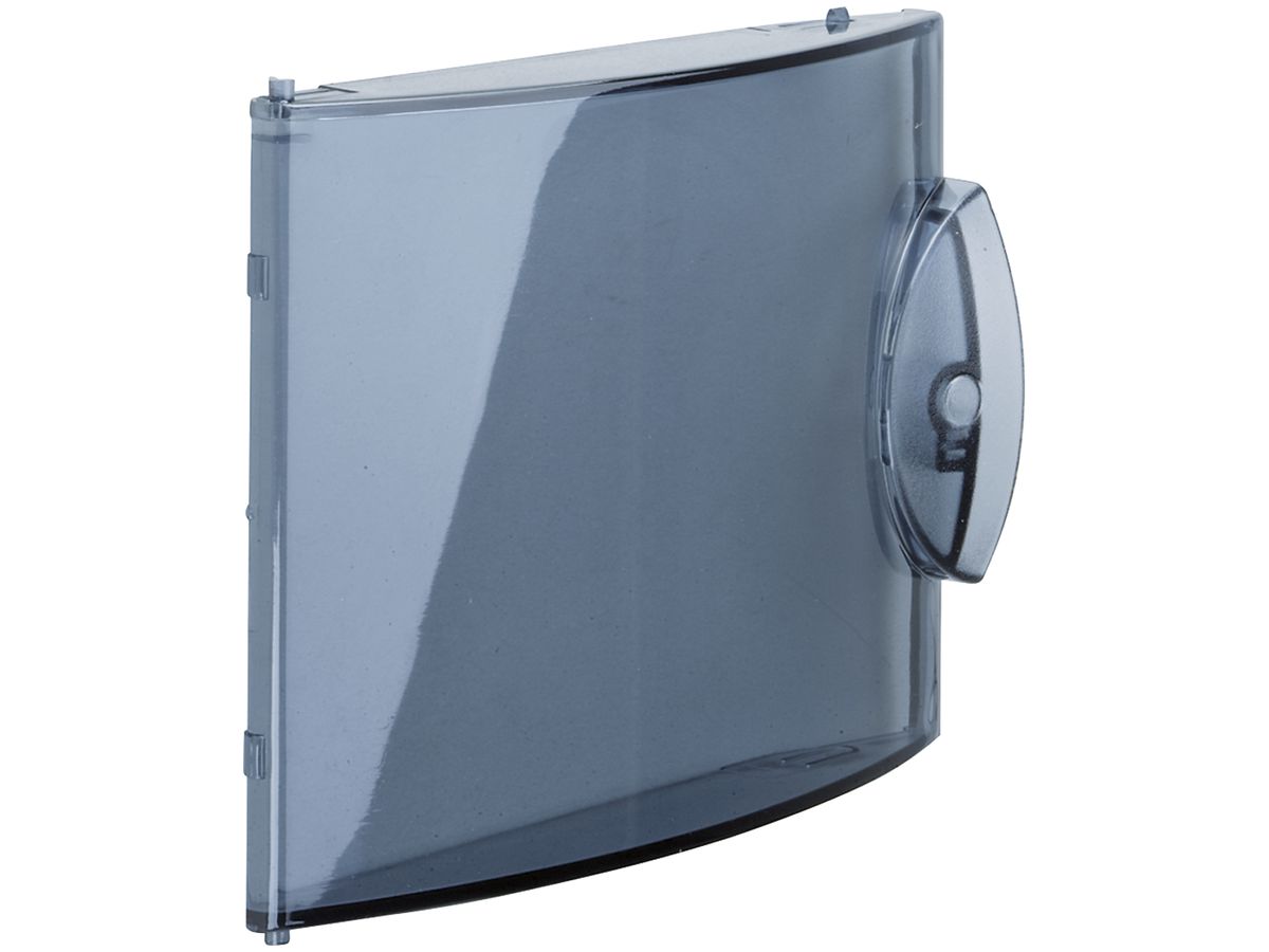 Tür Hager mini gamma 110×180mm Ausführung als Sichttür hellgrau für GD104N