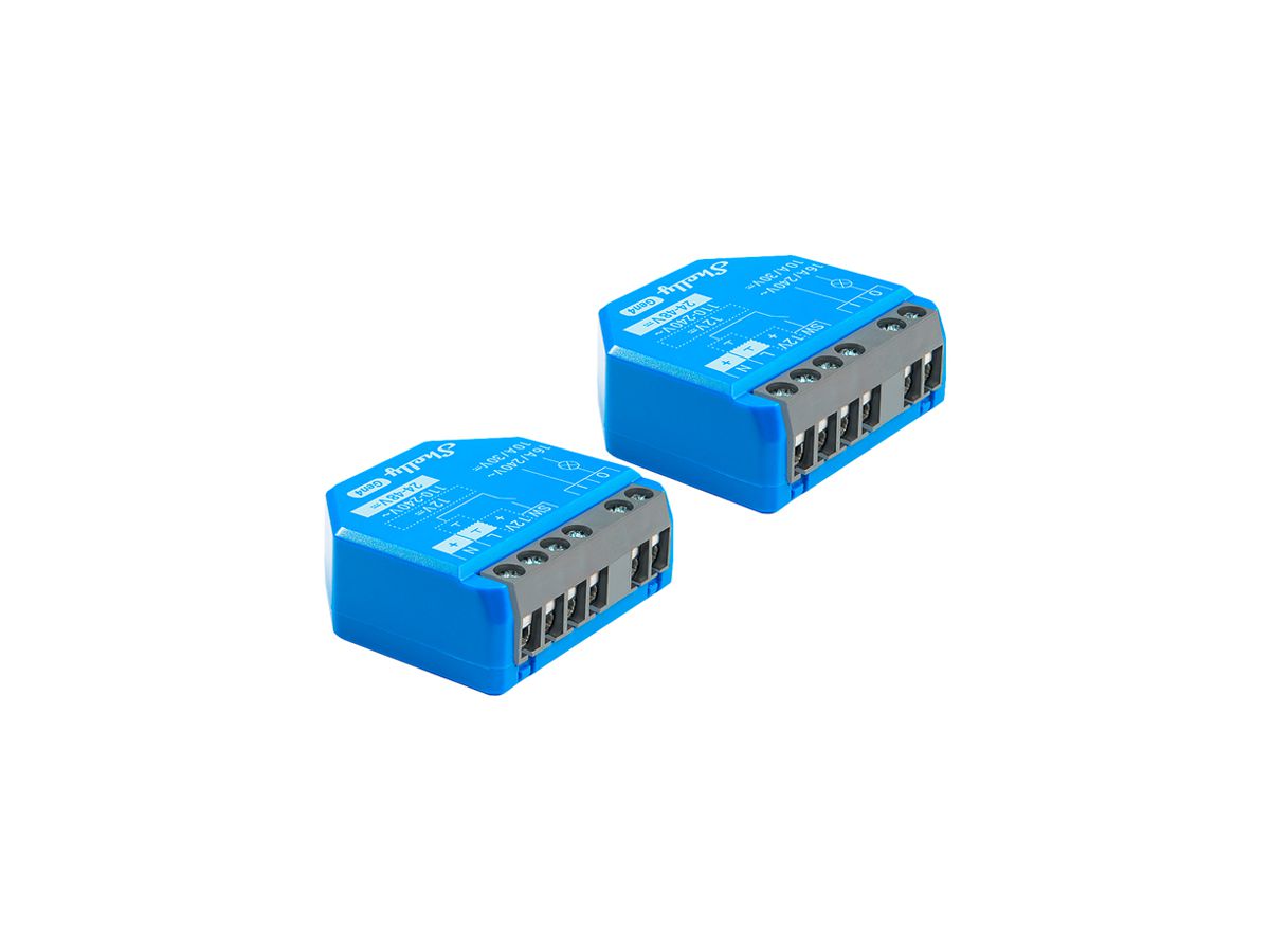 EB-RF-Schaltaktor Shelly 1 Gen4 Zigbee/Bt/Wi-Fi 110…240V 2Stk
