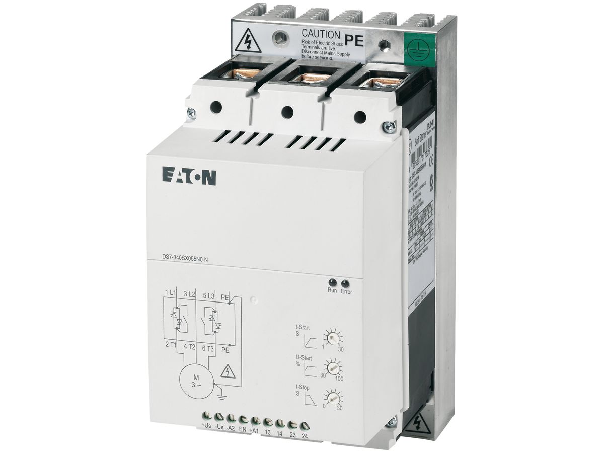 Softstarter Eaton DS7 70A 3L 200…480VAC, 110…230VAC