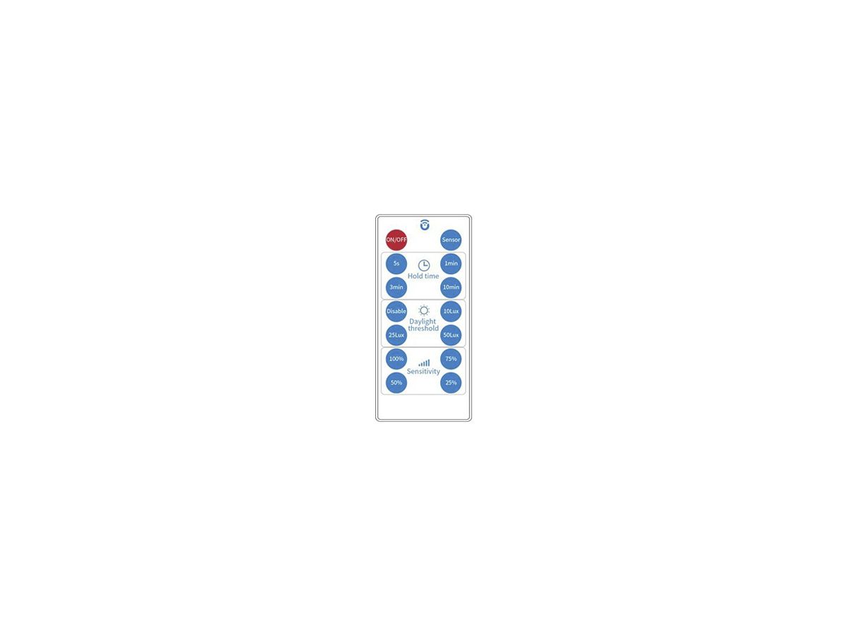 Fernbedienung DOTLUX LIGHTBARsensor Infrarot 115×70×10mm