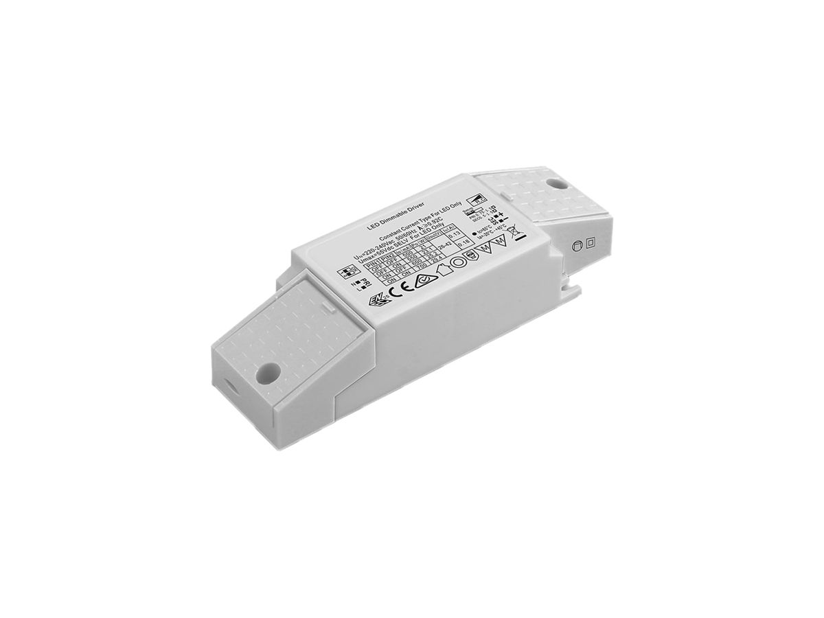 LED-Betriebsgerät DOTLUX QUICK-FIXadapt 13…30W 26…42V 500…700mA DIM weiss