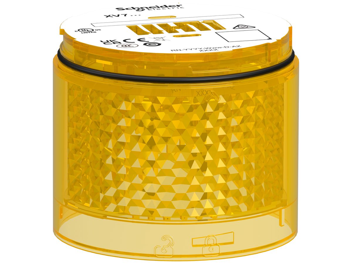 LED-Leuchtelement Harmony 24VAC/DC gelb Blinklicht