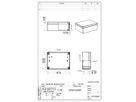 App.-Geh.RW CUBO D150×200×76 DPCP transparent, T DSHI 1H