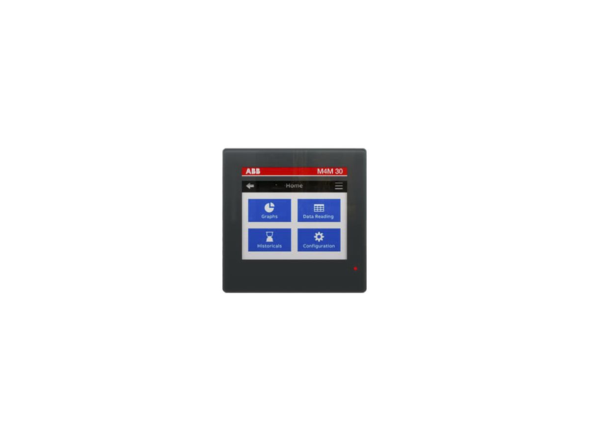 EB-Netzanalysemessgerät ABB M4M 30-M Modbus, ModbusRTU/RS-485, BT, 4DI/4DO, MID