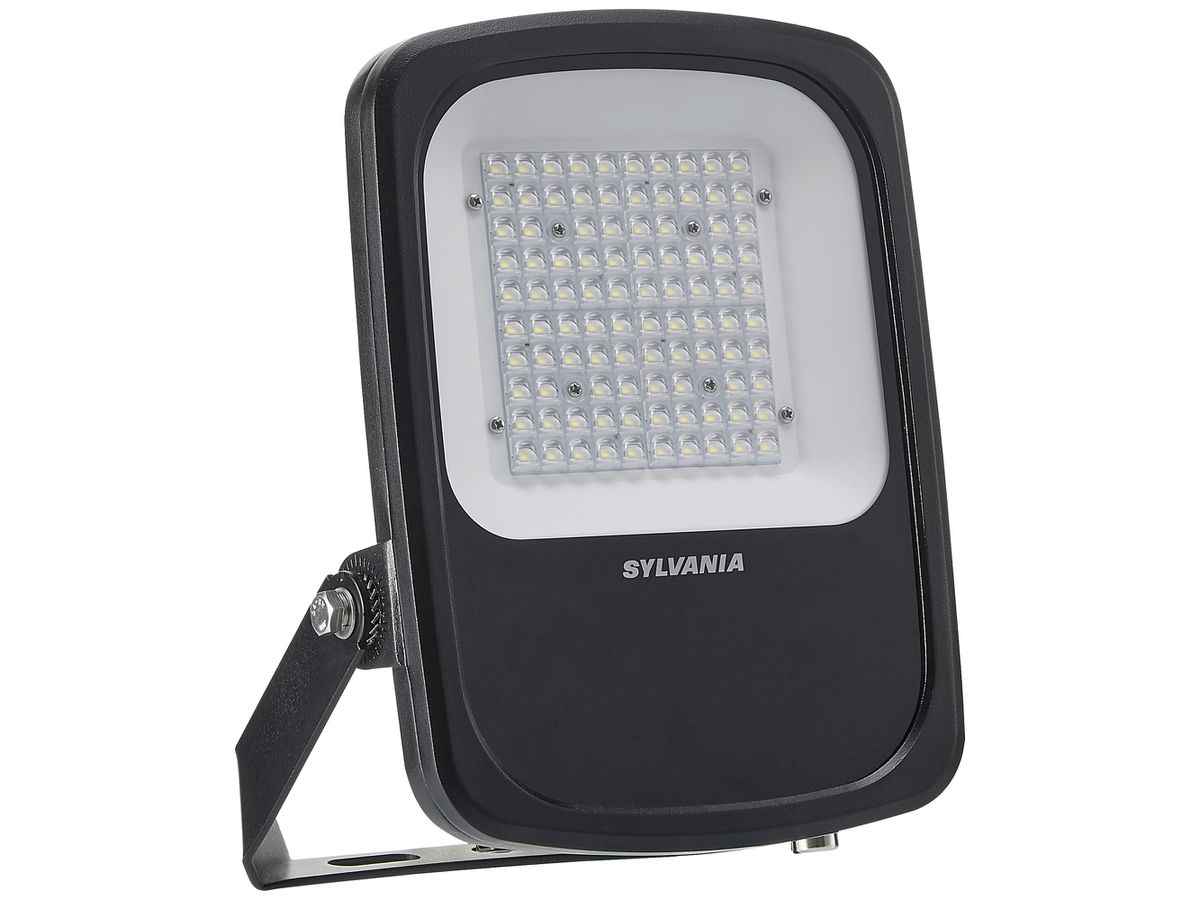LED-Strahler Sylvania Kalani 51W 6900lm 830 IP66 65×120° 330×231mm schwarz