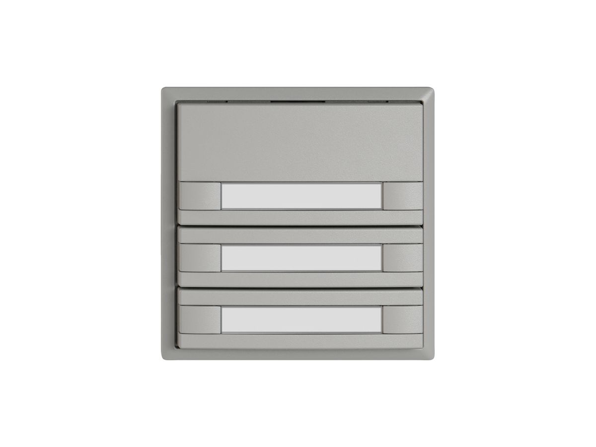 KNX-Taster RGB EDIZIO.liv SNAPFIX® Temperaturfüh.o.LED Pap.3×T 2-Tbed.hgu