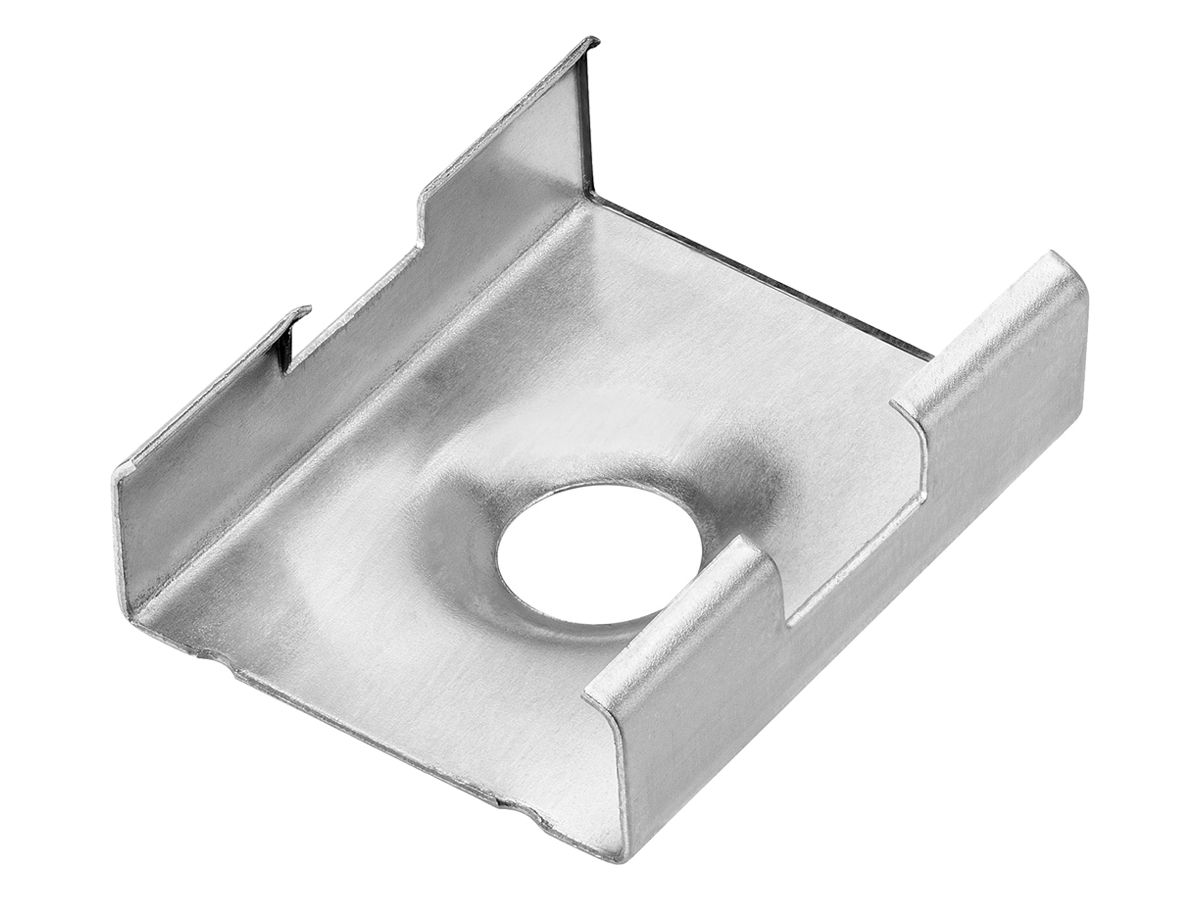 Montageklammer Tridonic ACL Aluminium 16×7mm edelstahl