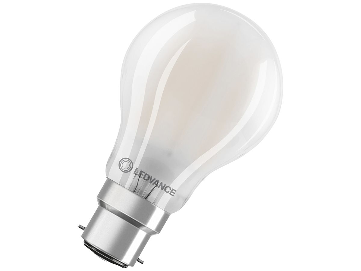 LED-Lampe LEDVANCE CLAS A B22d 6.5W 806lm 2700K Ø60×104mm Typ A mattiert