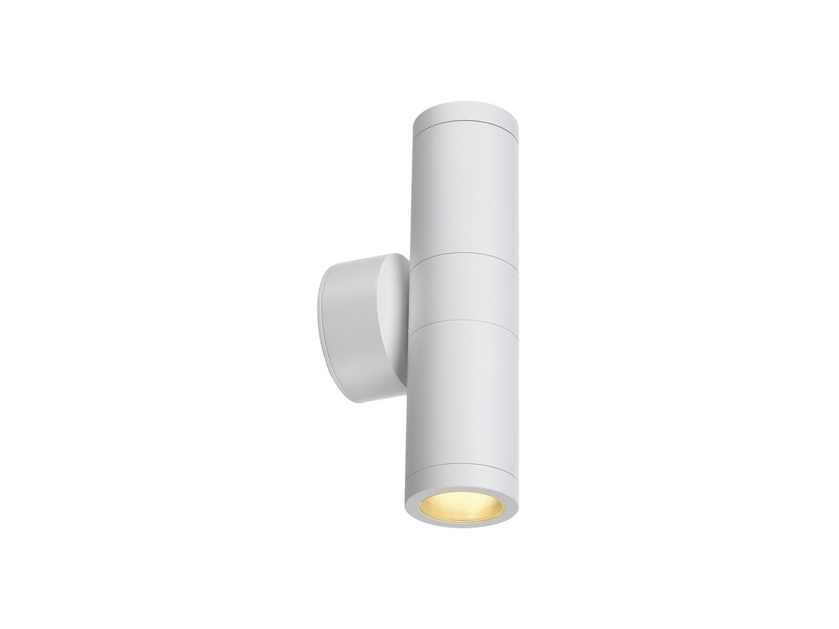 Wandleuchte SLV ASTINA OUT ESL, 2×GU10 11W IP44 weiss