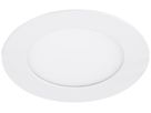 LED-Downlight Sylvania Flat 108 7W 550lm 3000K IP44 120° DIM 120mm weiss